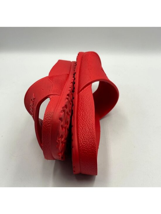 Birkenstock Mens Active Red Barbados Slide Sandals Lightweight Slip-On Sz 7 3568 main image 6